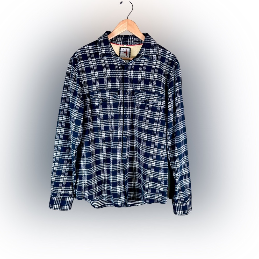 Relwen Men’s Blanket Flannel
Tartan Shirt in 100% cotton